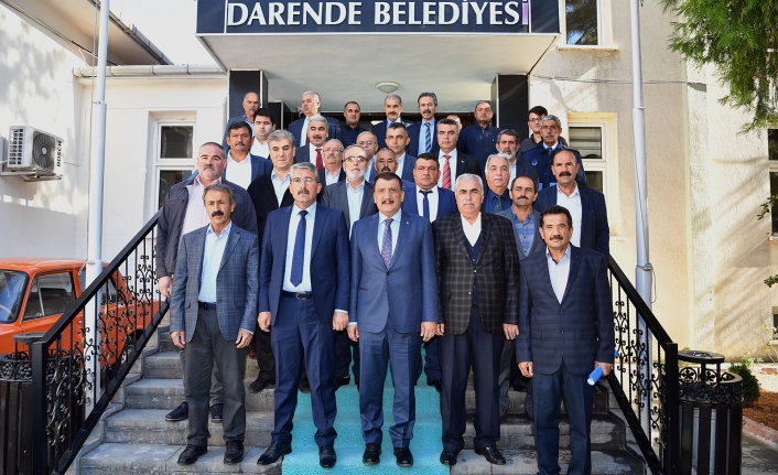 Başkan Gürkan Darende’de ziyaret ve incelemelerde bulundu