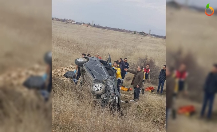 Malatya-Sivas yolunda kaza! 4 yaralı