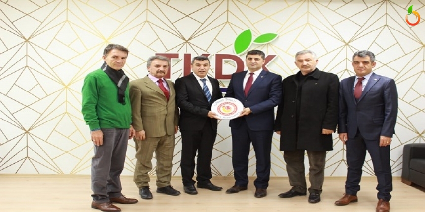 MKHE Üreticileri Birliğinden  TKDK İl Koordinatörü Murat Tunç’a Ziyaret