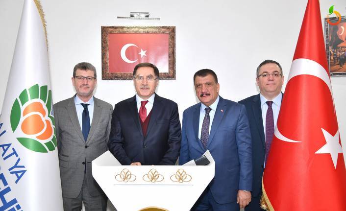 Başdenetçi Malkoç, Başkan Gürkan’ı ziyaret etti
