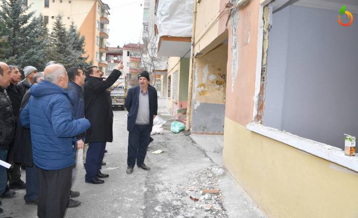 Başkan Gürkan, mahallelerde incelemelerde bulundu