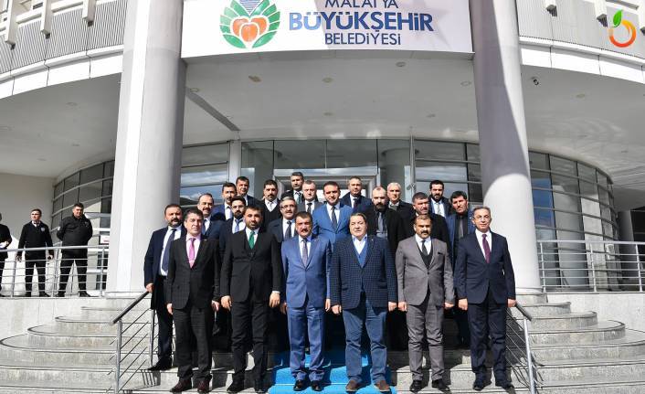 Başkan Samanlı ve Yönetiminden Gürkan'a Ziyaret