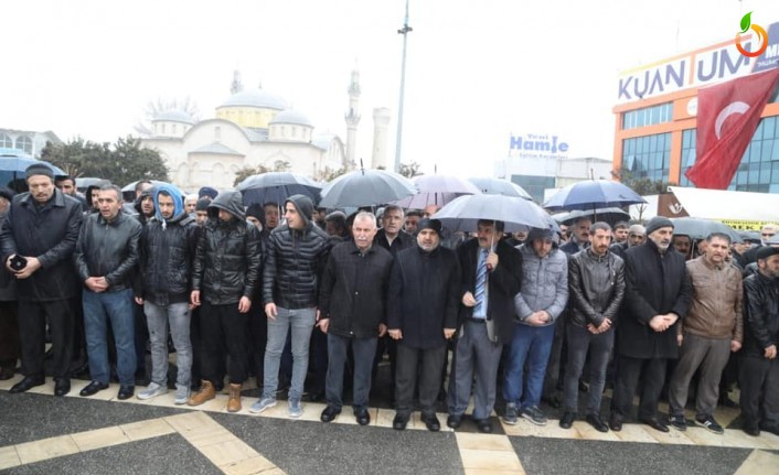 Malatya'daki gıyabi cenaze namazına çok sayıda vatandaş katıldı