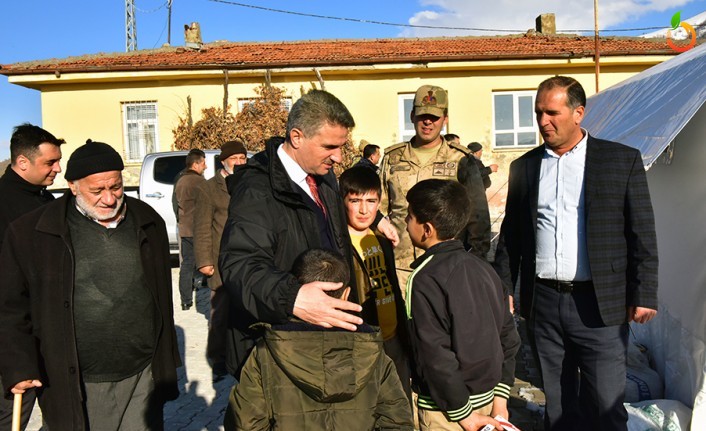 Vali Baruş Beydağı, Kamıştaş ve Alhanuşağı’nda İncelemelerde Bulundu