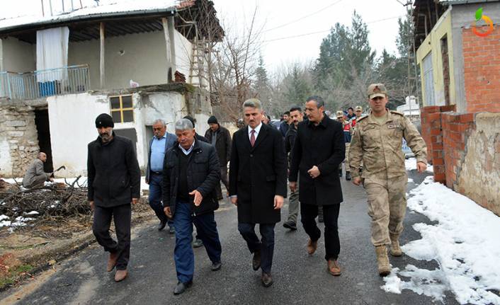 Vali Baruş Hatunsuyu, Hasırcılar ve Kadıçayırı’nda İncelemelerde Bulundu