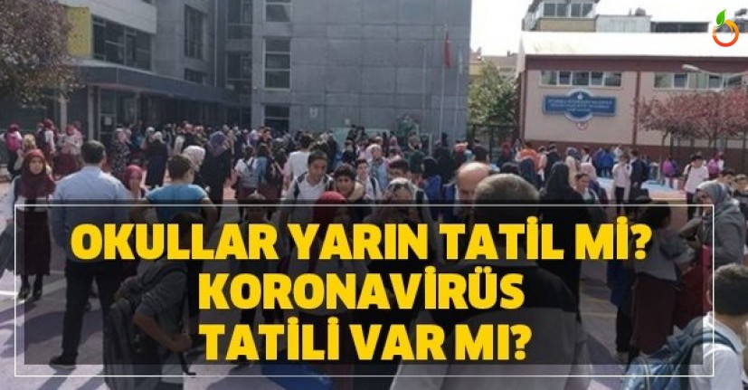 Malatya'da Okullar Tatil mi? Koronavirüs Tatili Var mı?