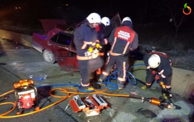 Malatya Yolunda Feci Kaza... 1 ölü, 1 yaralı