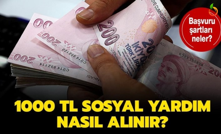 1000 TL yardım başvuru formu E-Devlet! CTS-PAZAR Hemen Başvuru Yap