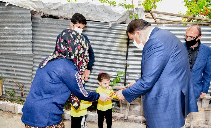 Başkan Gürkan İftar Yemeği Dağıttı