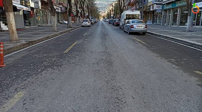 Malatya cadde ve sokaklarda korona sessizliği