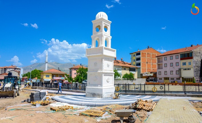 Büyükşehir yapıyor Doğanşehir meydanına kavuşuyor