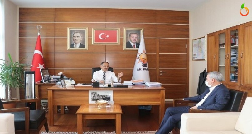 Başkan Çınar, Ankara'da ziyaretlerde bulundu