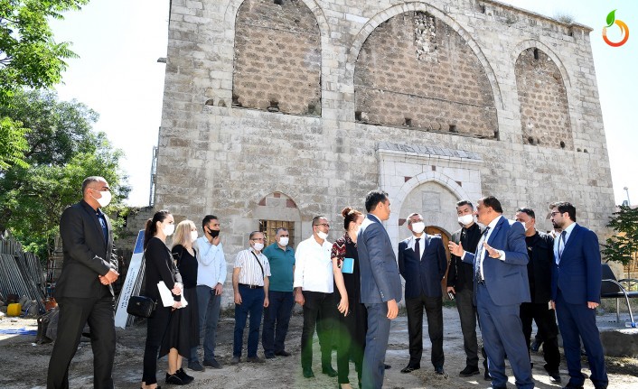 Taşhoron Kilisesinde restorasyon çalışmaları