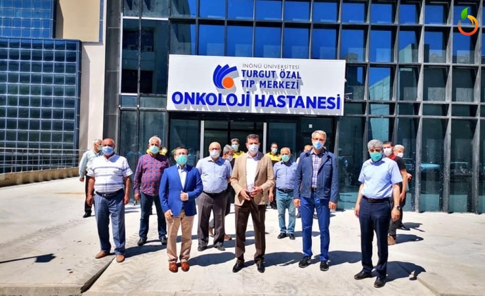 Tüfenkci, İnönü Üniversitesi Onkoloji Hastanesini Gezdi