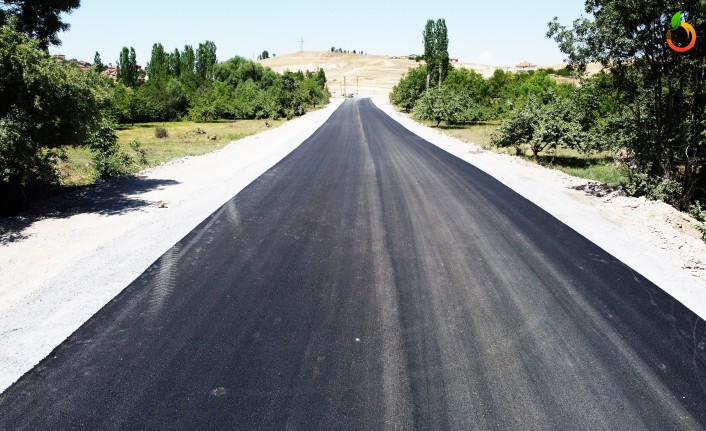 Hanımınçiftliği Mahallesi'ndeki Yeni İmar Yolunda Asfalt Serimi Tamamlandı