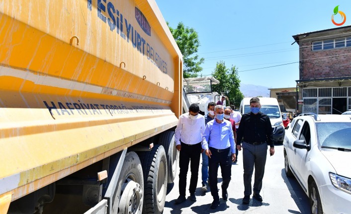 Yeni Sanayi Sitesinde Yol Çalışmaları Başladı  