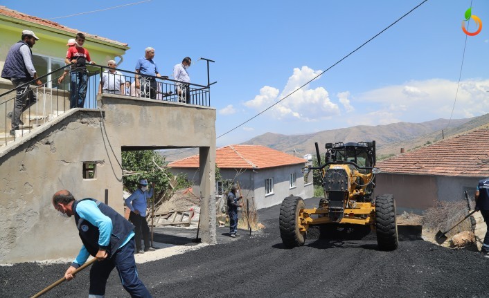 Battalgazi Belediyesi Asfalt Serimini Sürdürüyor