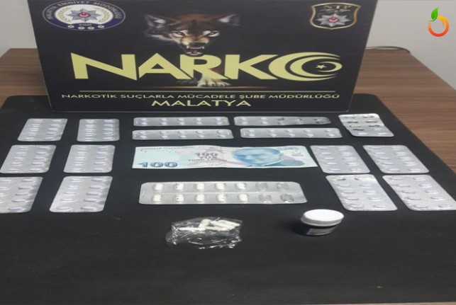 Malatya'da 4 uyuşturucu satıcı tutuklandı