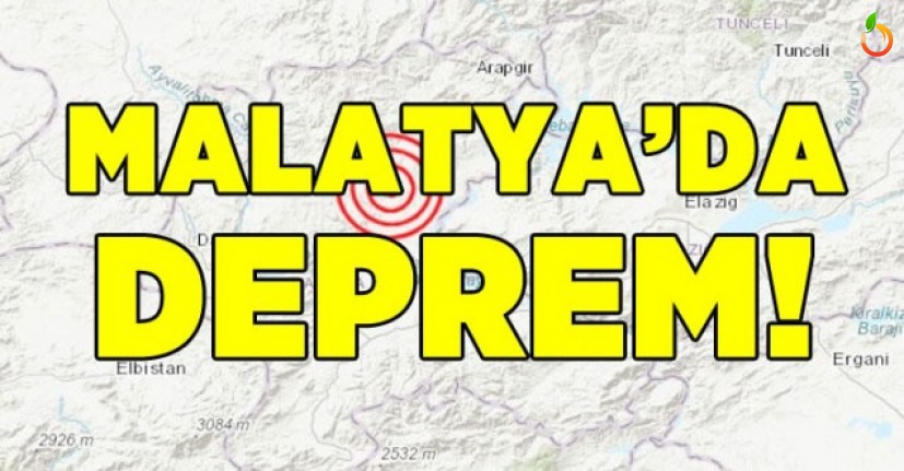 Malatya'da Bir Deprem Daha