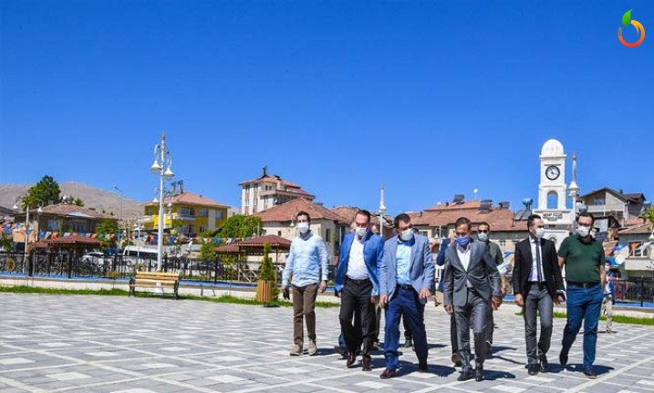 Başkan Gürkan, Doğanşehir’de İncelemelerde Bulundu