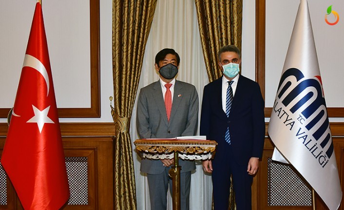 Japonya Ankara Büyükelçisi AkioMiyajima Vali Baruş’u Ziyaret Etti