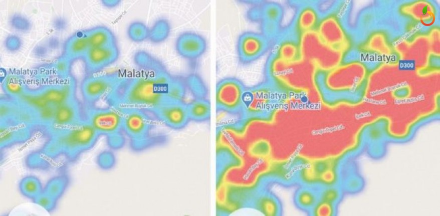 Malatya’nın Korona Haritası Korkutuyor