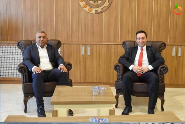 Müdür Tırpan'dan Başkan Sadıkoğlu’na ziyaret