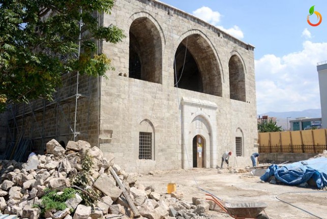 Taşhoron Kilisesi’nde restorasyon çalışmaları sürüyor