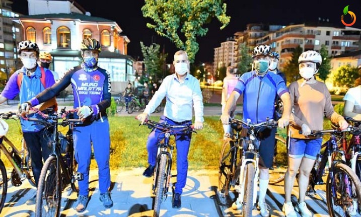 Başkan Çınar'da Pedal Çevirdi