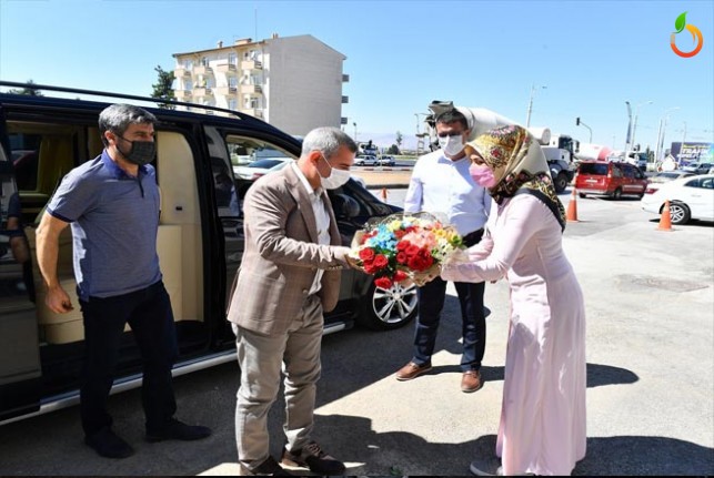 Başkan Çınar, Görevine Başladı