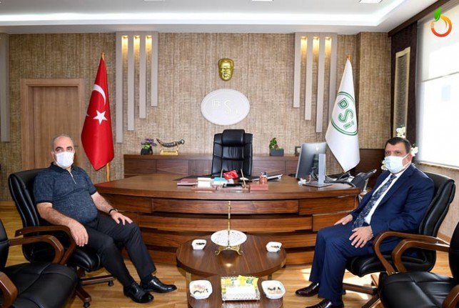 Başkan Gürkan’dan DSİ 9. Bölge Müdürlüğüne Ziyaret