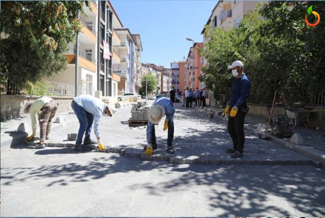 Battalgazi’de Cadde Ve Sokaklar Yenileniyor