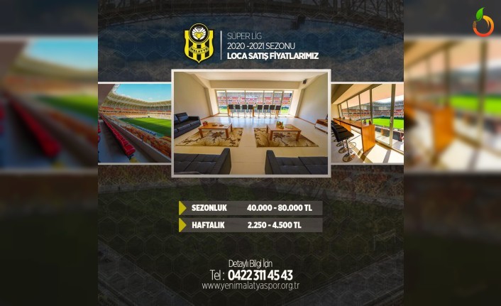 Yeni Malatyaspor Loca Satışına Başladı