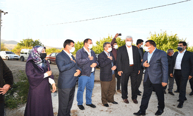 Başkan Gürkan Akçadağ Doğu Mahallesini Ziyaret Etti