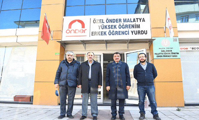 Gürkan'dan Önder İmam Hatipliler Öğrenci Yurdunu Ziyaret