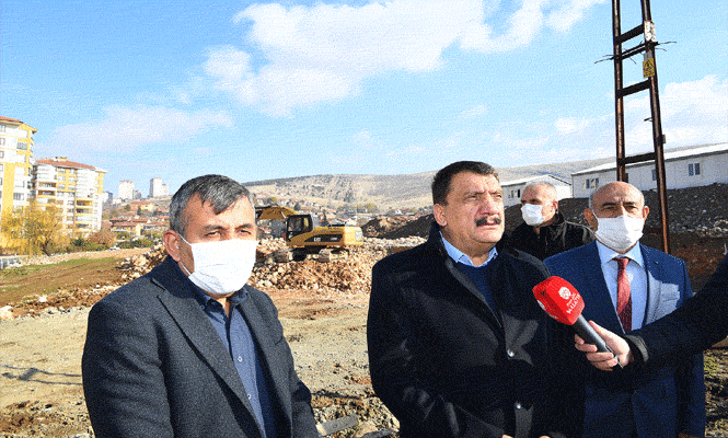 Başkan Gürkan, Güney Kuşak Yolunda İncelemelerde Bulundu