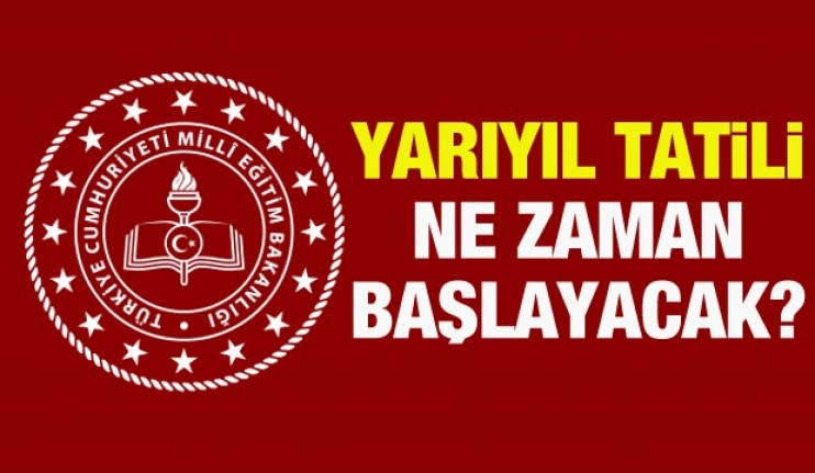 Milli Eğitim Bakanlığı'ndan 'yarıyıl tatili' açıklaması