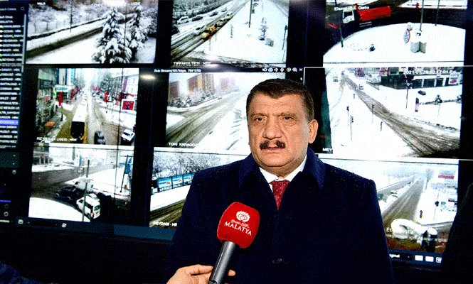 Başkan Gürkan, Aykome'de Karla Mücadele Çalışmalarını İnceledi
