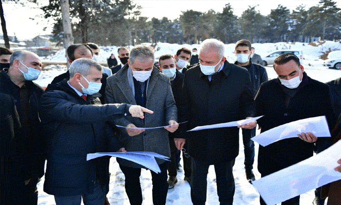 Çakır ve Kahtalı Yeşilyurt'ta Yeni Dönem Yatırımları İnceledi