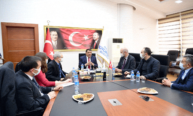 Fransız Ve AB Heyetinden Başkan Gürkan’a Ziyaret