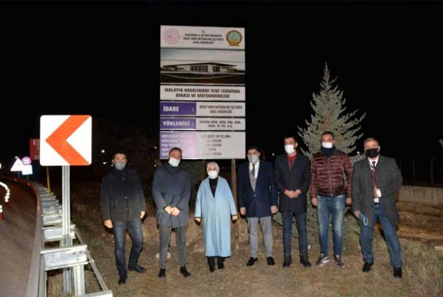 Malatya Havalimanına yeni terminal binası yapılıyor