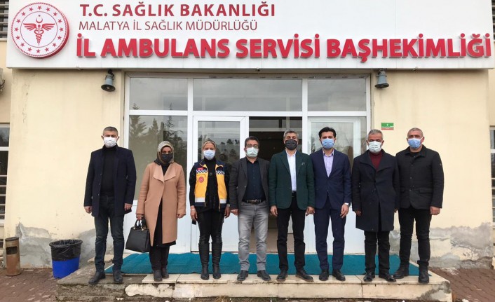 Başkan Yalçınkaya'dan Sağlıkçılara Ziyaret