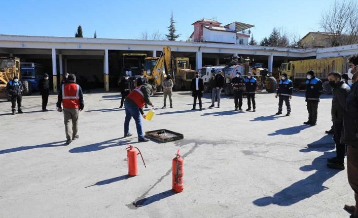 Battalgazi Belediyesi’nden Gerçeği Aratmayan Tatbikat