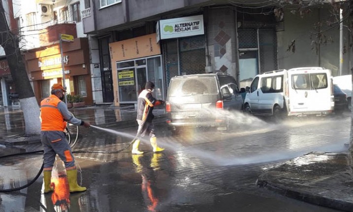 Büyükşehir Belediyesi’nden Hijyen Çalışması 