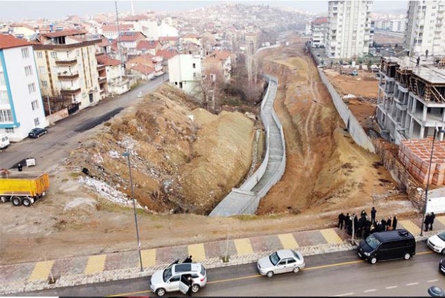 Çevreyolu alt kısmının çehresi baştan aşağı değişiyor