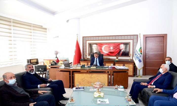 Hekimhan Heyetinden Başkan Gürkan’a Teşekkür Ziyaret