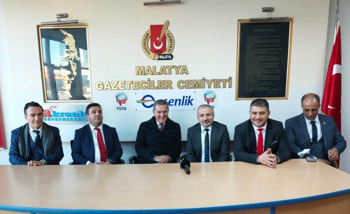 Sarıgül, Malatya Gazeteciler Cemiyetini Ziyaret Etti