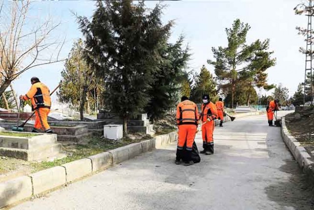 Battalgazi’deki Mezarlıkların Bakımı Başladı