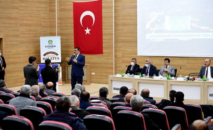 Başkan Gürkan, İlçe Koordinasyon Toplantılarına Devam Ediyor