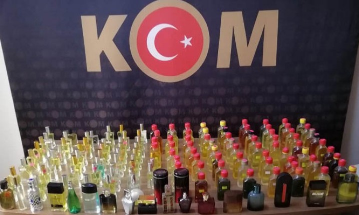 Malatya'da Çok Sayıda Kaçak Parfüm Ele Geçirildi